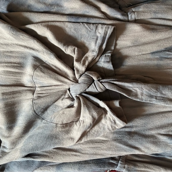 Gray Strapless jumpsuit - Picture 3 of 3